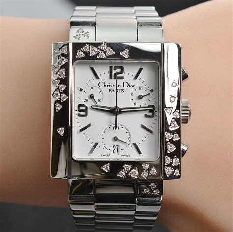 dior watch mens|christian Dior riva diamond watch.